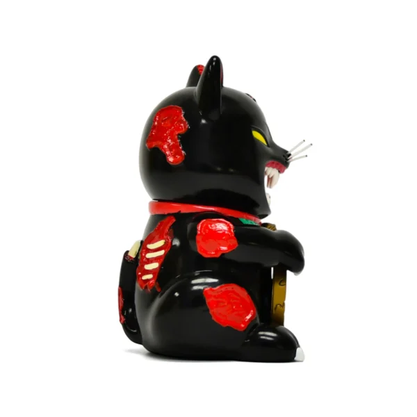 OEM Vinyl Action Figure Low Moq Fast Respons Art Toy Lucky Cat Collectible Figure Desktop Decoration