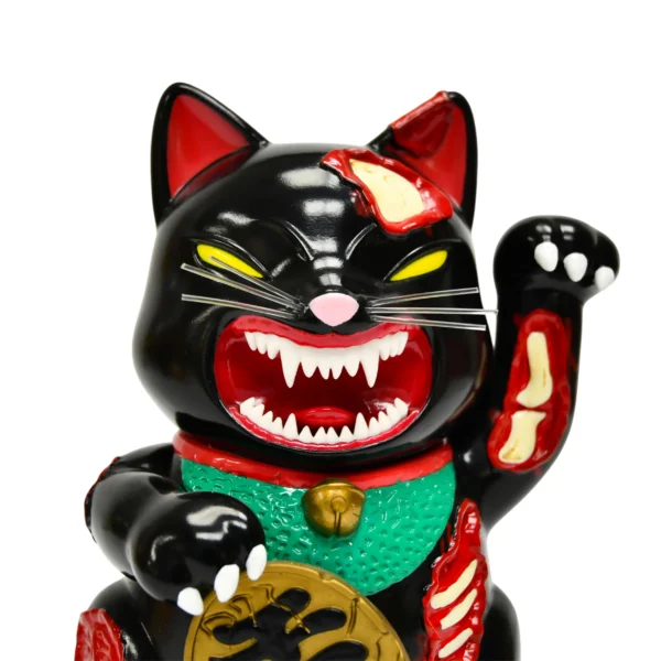 OEM Vinyl Action Figure Low Moq Fast Respons Art Toy Lucky Cat Collectible Figure Desktop Decoration