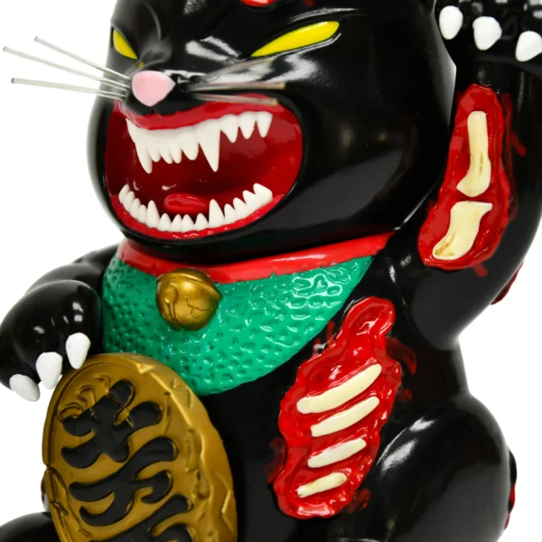 OEM Vinyl Action Figure Low Moq Fast Respons Art Toy Lucky Cat Collectible Figure Desktop Decoration