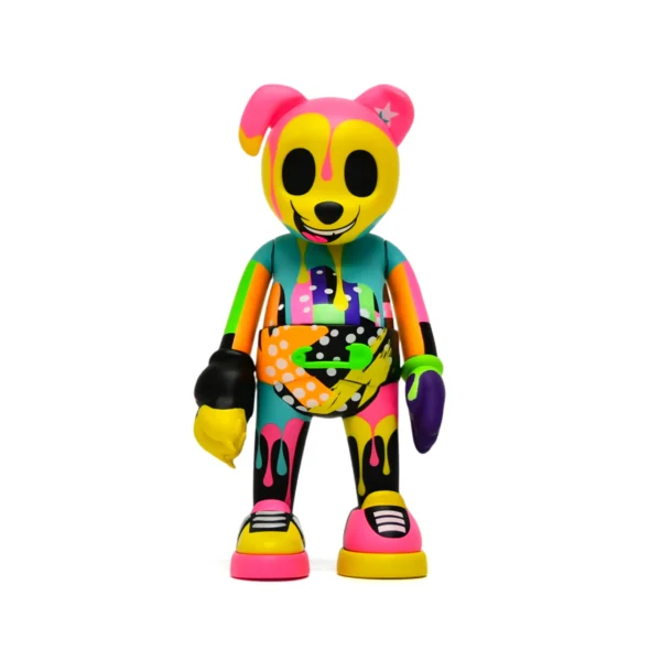 Graffiti Designer Vinyl Toy Production Process Street Pop Art Collectible Figurine Urban Art Decoration Statue