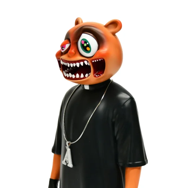 Roto Casting Vinyl Toys Hip Hop Designer Art Figure Urban Gothic Collectible Statue for Desktop Decor